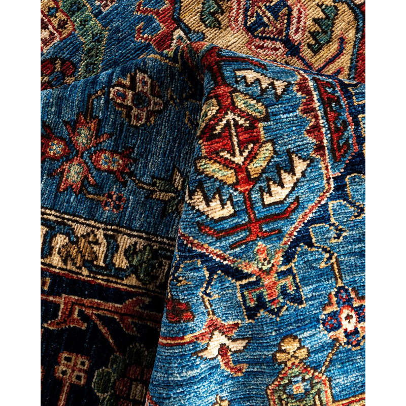 Serapi One-of-a-Kind 6' 2" X 8' 11" Hand Knotted Area Rug
