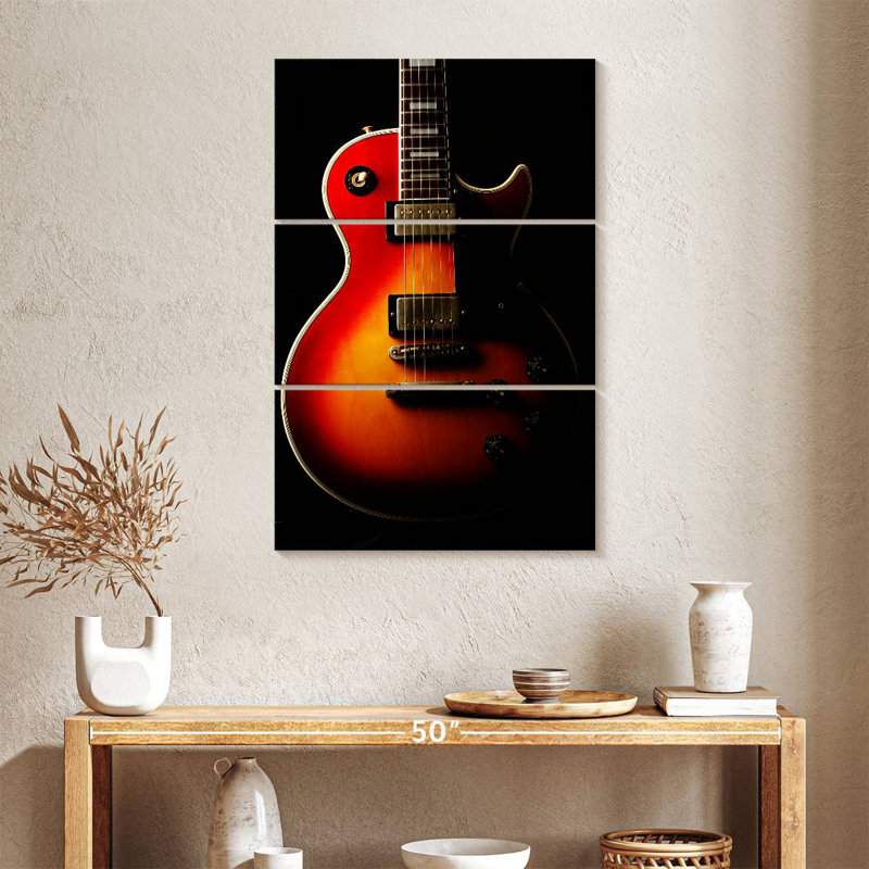 Guitare électrique Abarca Retro, H 38 po x l 24 po
