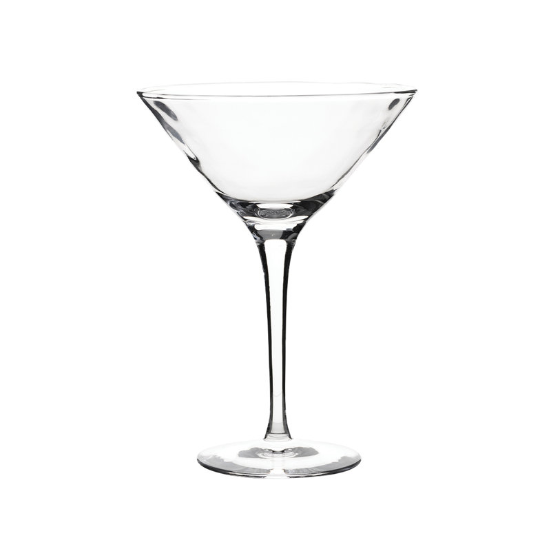 Clear Glass 7 oz. Martini Cocktail Glass