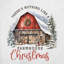Coussin en polyester Christmas Farm-1325098323