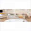 Lit plateforme simple en bois de pin massif avec garde-corps - aucun sommier nécessaire, naturel pour les chambres compactes