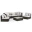 Delmar Outdoor One Arm Lounge Chair