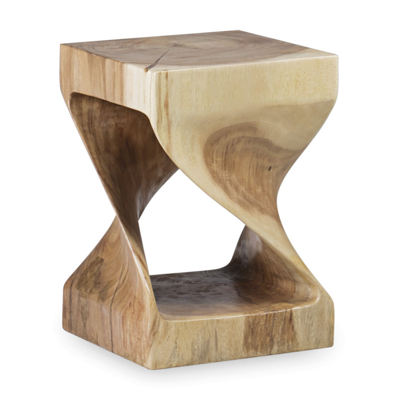 Solid Wood Accent Stool