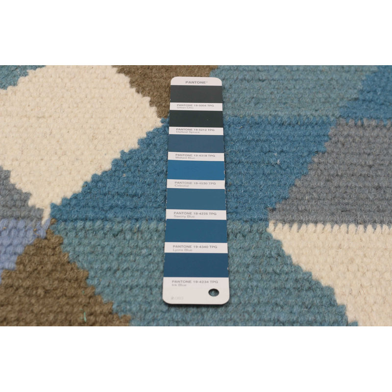 Kilim bleu Ankara 5 pi 2 po x 8 pi 0 po