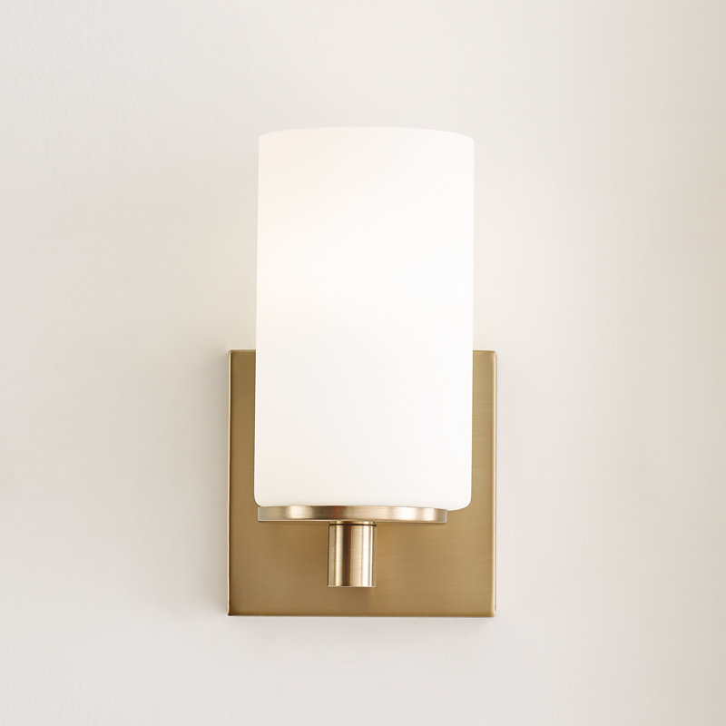 Hettinger One Light Wall / Bath Sconce from Generation Lighting , No, Satin Brass