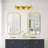 Beesley Dimmable Gold Vanity Light-442655681-436689767