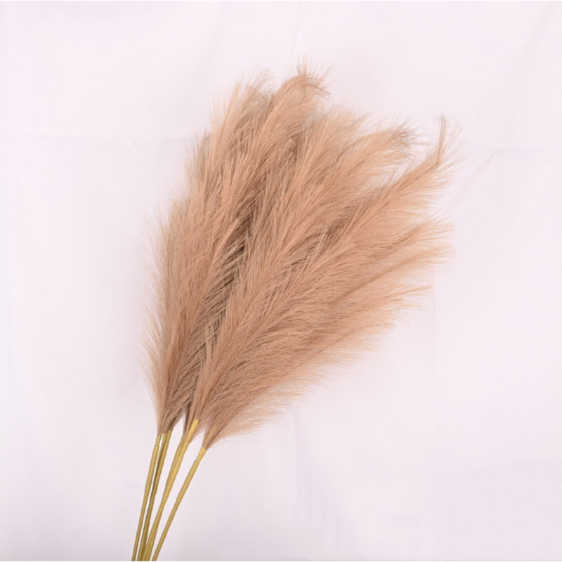Silk Pampas Grass Arrangement, Brown, 43"H x 8"W