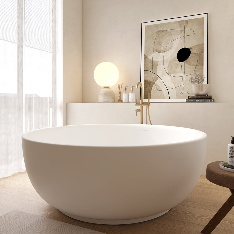 Baignoire de trempage autoportante 59 po
