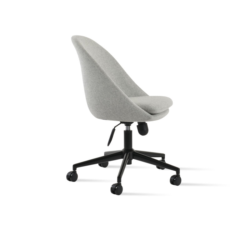 Avanos Office Chair, Silver, Black