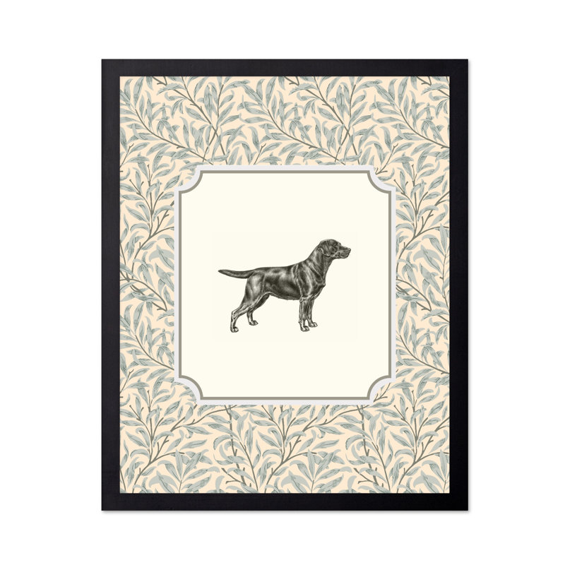 Portrait de chien n ° 4, 12"H x 16"W, Poster, Unframed