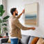 Quiet Seaside Moment Coastal - Wrapped Canvas-1873250253-1873250252