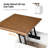 Lift-Top End Table with Built-In Charging Station-927486033