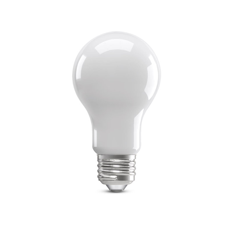 Feit A19 E26 (Medium) Filament LED Bulb Daylight 75 Watt Equivalence 4 pk