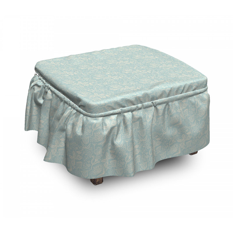 Housse pour repose-pieds joyeuse nature