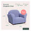 Fauteuil club pour enfants en guingan Weybridge-2067533172