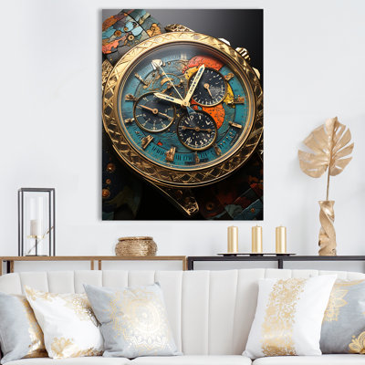 «Luxury Watch Bronze Infinity III - Watches», reproduction d'art murale