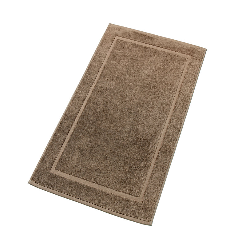 Renaissance Towelling Bath Mat, Mink