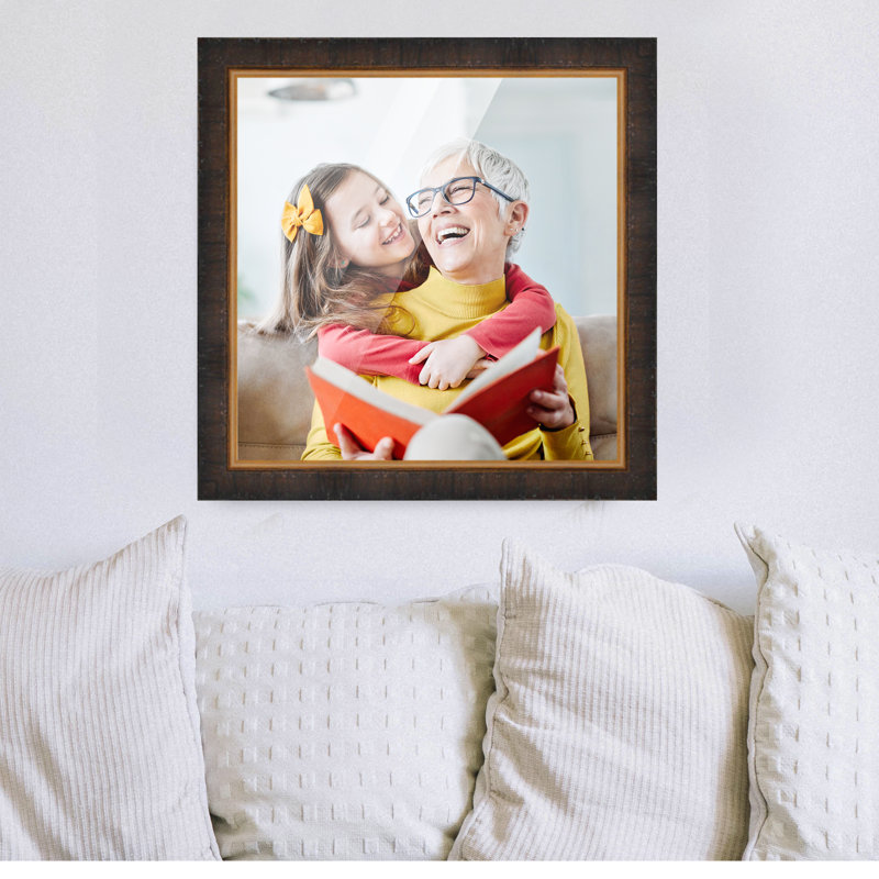 Cadre photo Jensenn, Brun, L 16 po x H 16 po