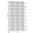Kirklyn 74.9" H x 40.5" W Standard Bookcase, 9-Tier Open CD Bookshelf, Freestanding Display Storage Shelves Tall Bookcase for Bedroom, Living Room and Office-108206835
