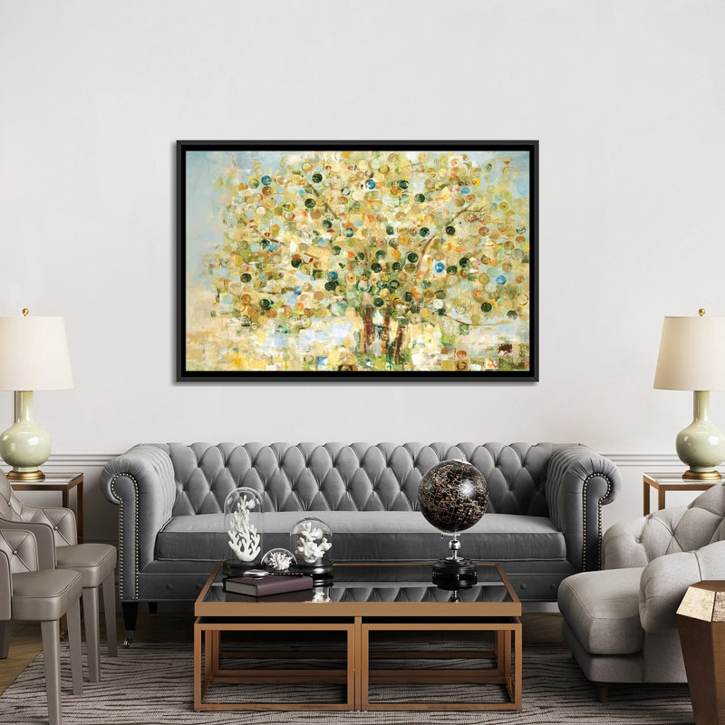 « adoption », reproduction sur toile, H 18 po x l 26 po x P 1,5 po, Toile avec cadre noir, Pas de tapis