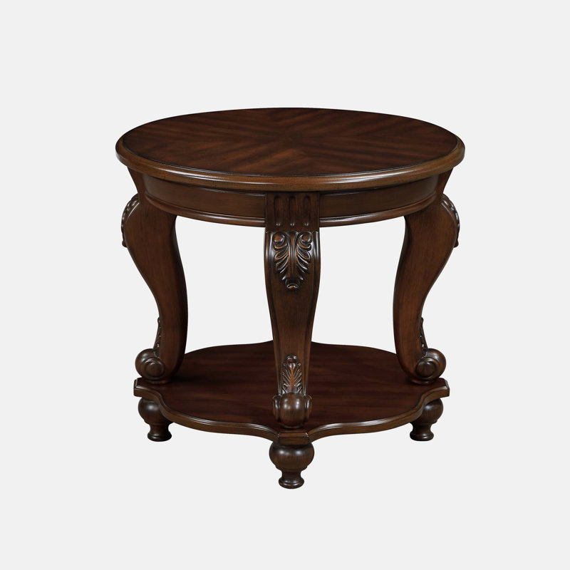 Nokota Single Coffee Table, Cherry Wood, Cherry Wood