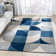 Tapis bleu Clyte