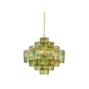 Visual Comfort Studio Collection Alvin Satin Brass Chandelier at  Destination Lighting