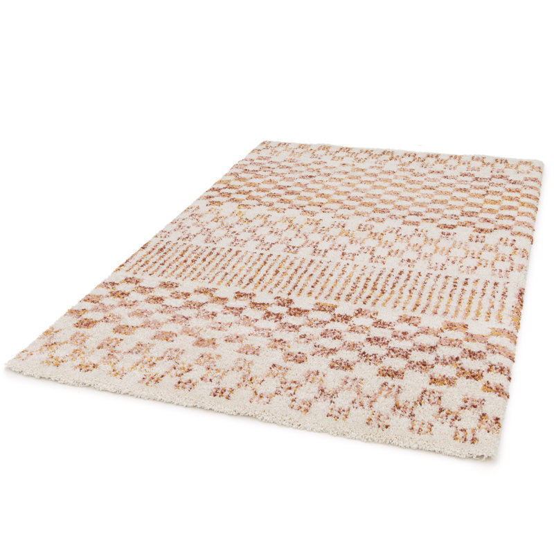Dacono Geometric Shag Area Rug, Rectangle 120 x 170cm