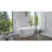Enigma 63 in. L x 29-1/2 in. W x 22-7/8 in. H Freestanding Acrylic Bathtub-96207722