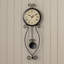 Decorative Quartz Wall Clocks Metal Pendulum Wall Clock
