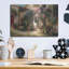 «Garden Courtyard» par Art Fronckowiak - reproduction d'art sur métal sans cadre-3038451