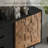 Retro Solid Wood Multi-Storage Sideboard