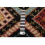 Tapis noir / orange / bleu en laine noué à la main 5 pi 7 po x 8 pi 2 po Aloria Moroccan