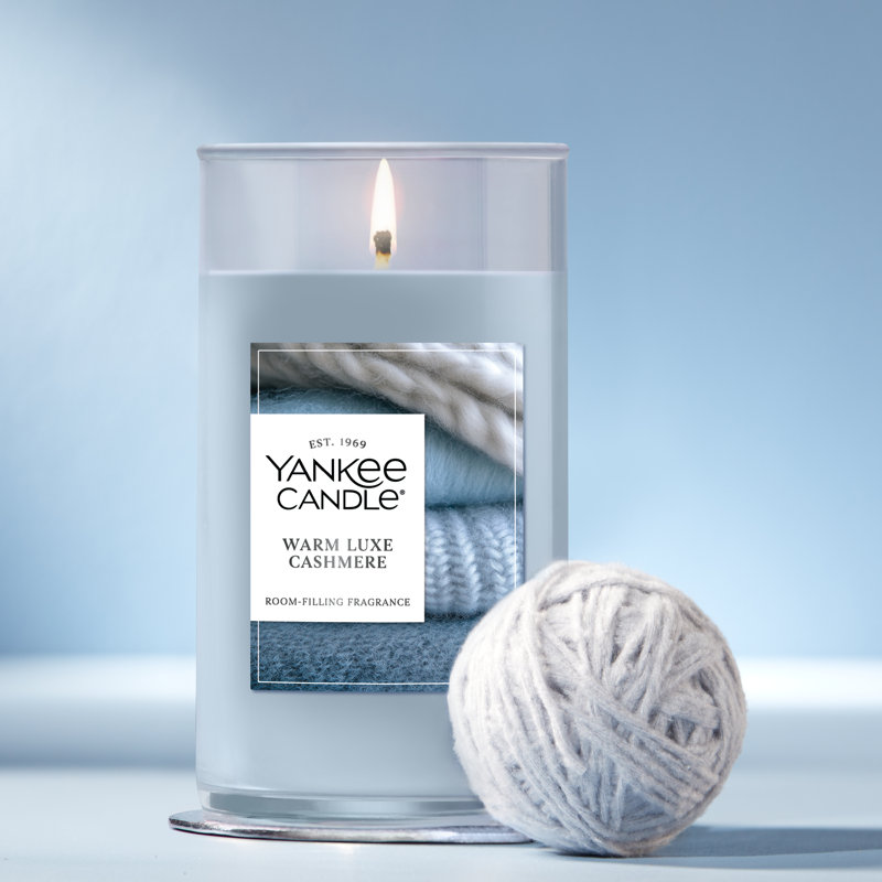  Lilac Blossoms Medium Pillar Scented Candle