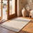 Magellan Natura Hand Woven Cotton Striped Rug-1893393841