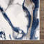 Tapis bleu abstrait Seema REG140A-69295520