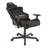 Black Fabric Ergonomic High Back Racer Style Pc Gaming Chair
