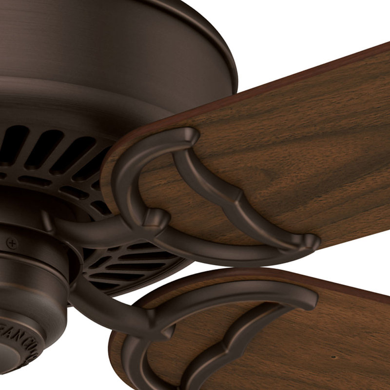 54" Panama Ceiling Fan And Handheld Remote, Brushed Cocoa