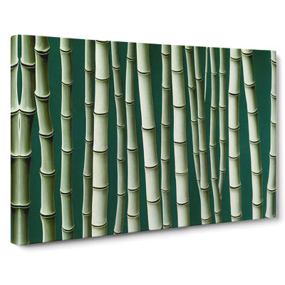 Charming Bamboo Forest - Wrapped Canvas