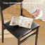 Ensemble de salle à manger industriel extensible 7 pièces pour 4 à 6 personnes, ensemble de salle à manger compact avec 6 chaises ergonomiques, table de cuisine et chaises pour la cuisine et le salon-1490672316-1490672319
