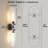 2-Light Dimmable Wall Mounted Sconce(Bulbs Included)-105698982-105698984
