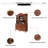 60-inch Solid Rubberwood Standard Pantry Cabinet