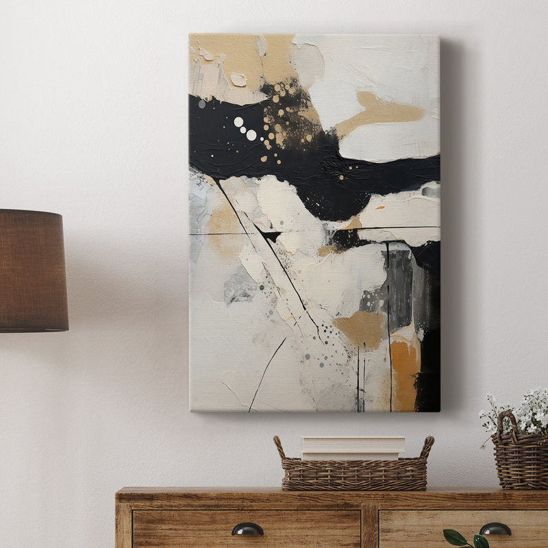 ABSTRACT Series DI - Gallery Cavas, H 27 po x l 18 po