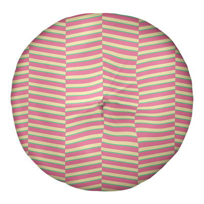 Coussin de sol à rayures fracturées