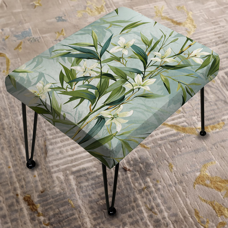 Repose-pieds Tropical Zen Bamboo I - Tropical