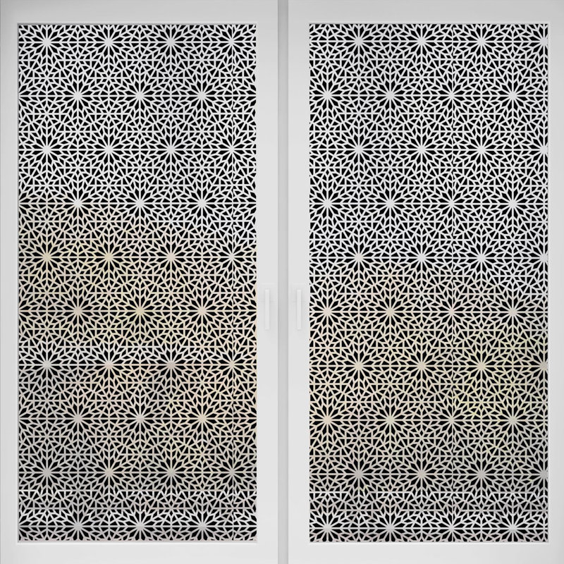 Abstract Window Decal
