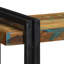  Tablette murale en bois récupéré massif multicolore, fer-184690467