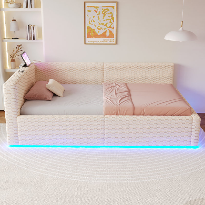 European Single (90 x 200 cm) Daybed, Beige
