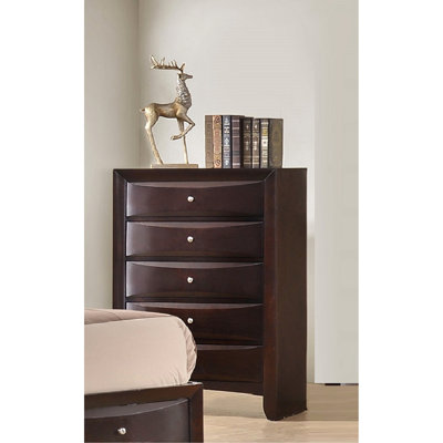 Commode 5 tiroirs Brown
