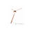 Puntero Modern & Contemporary Analog Walnut Quartz Movement / Crystal Tabletop Clock-884363820